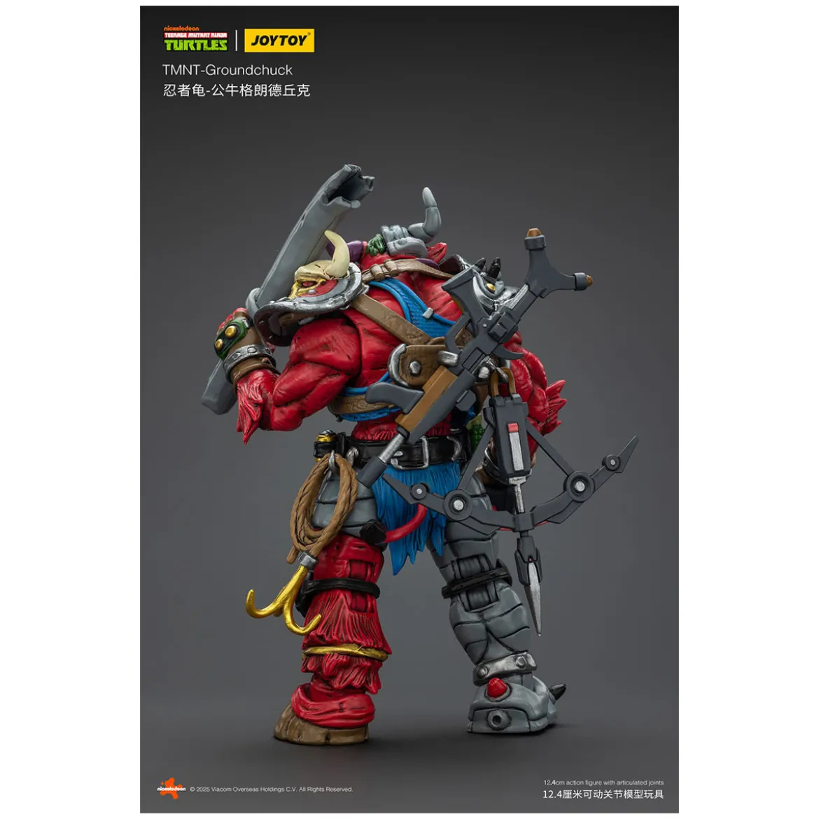 JoyToy TMNT - Groundchuck - Teenage Mutant Ninja Turtles 1/18