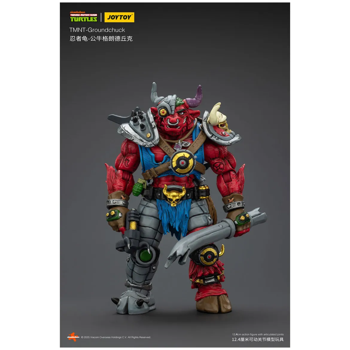JoyToy TMNT - Groundchuck - Teenage Mutant Ninja Turtles 1/18