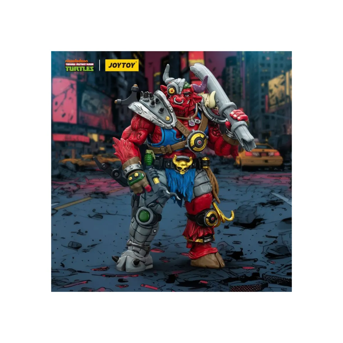 JoyToy TMNT - Groundchuck - Teenage Mutant Ninja Turtles 1/18