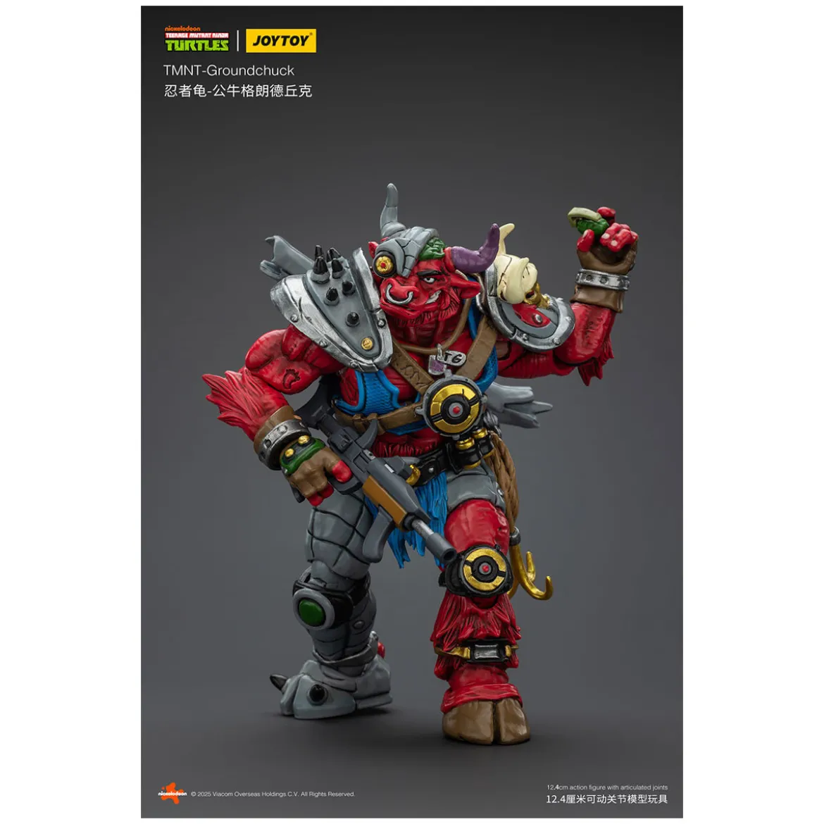 JoyToy TMNT - Groundchuck - Teenage Mutant Ninja Turtles 1/18
