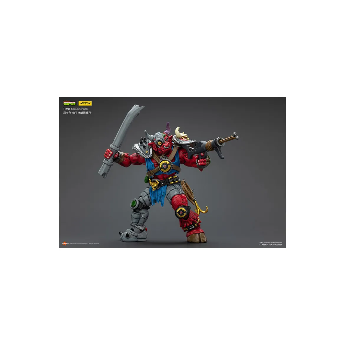 JoyToy TMNT - Groundchuck - Teenage Mutant Ninja Turtles 1/18