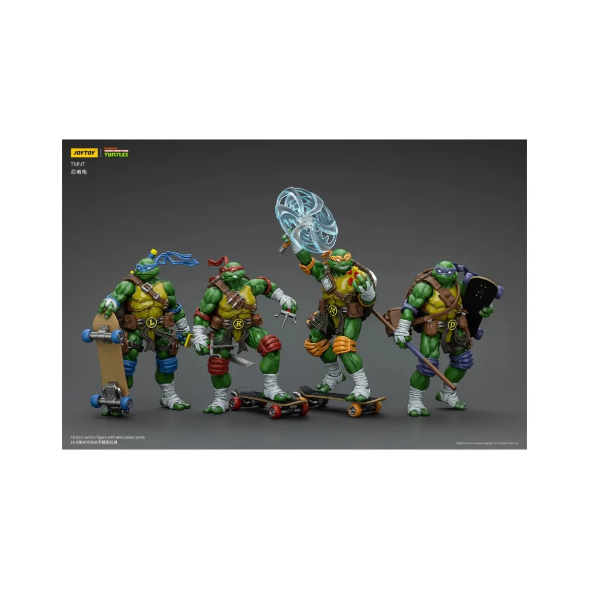 JoyToy TMNT - Leonardo - Teenage Mutant Ninja Turtles 1/18