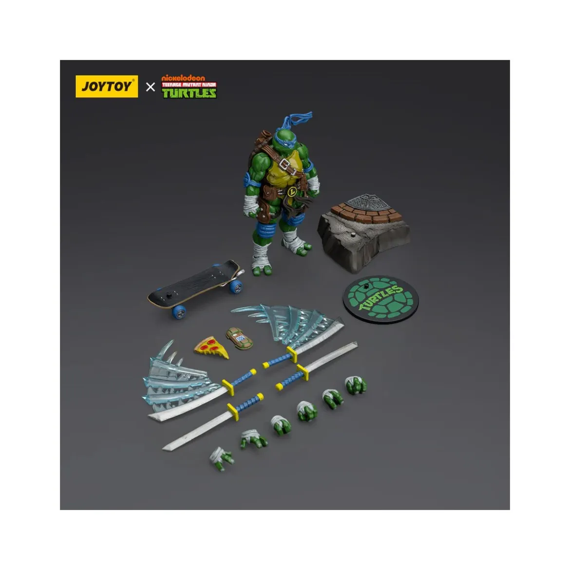 JoyToy TMNT - Leonardo - Teenage Mutant Ninja Turtles 1/18