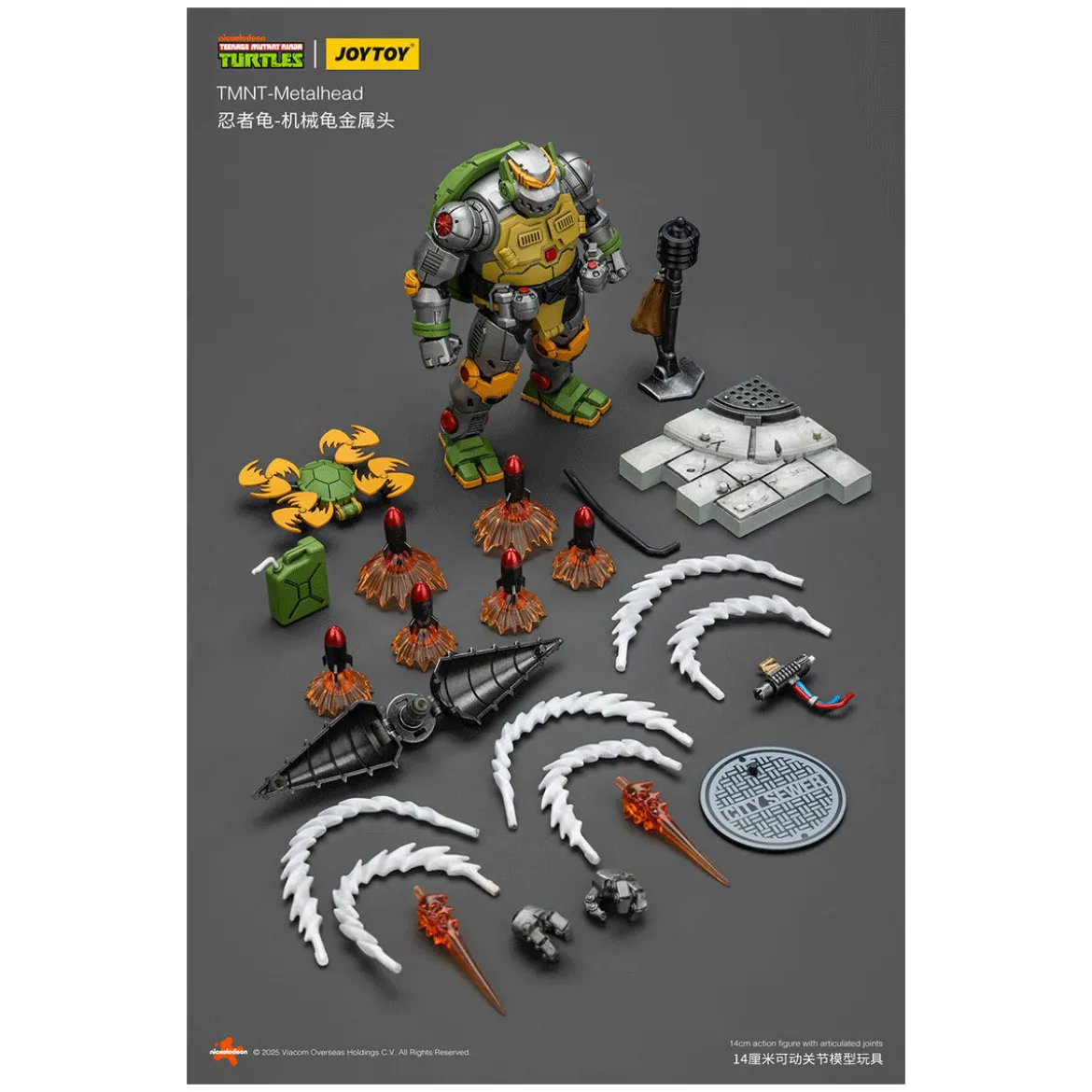 JoyToy TMNT - Metalhead - Teenage Mutant Ninja Turtles 1/18