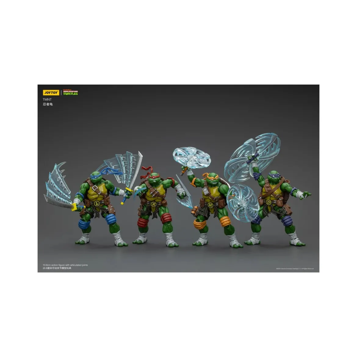 JoyToy TMNT - Michelangelo - Teenage Mutant Ninja Turtles 1/18