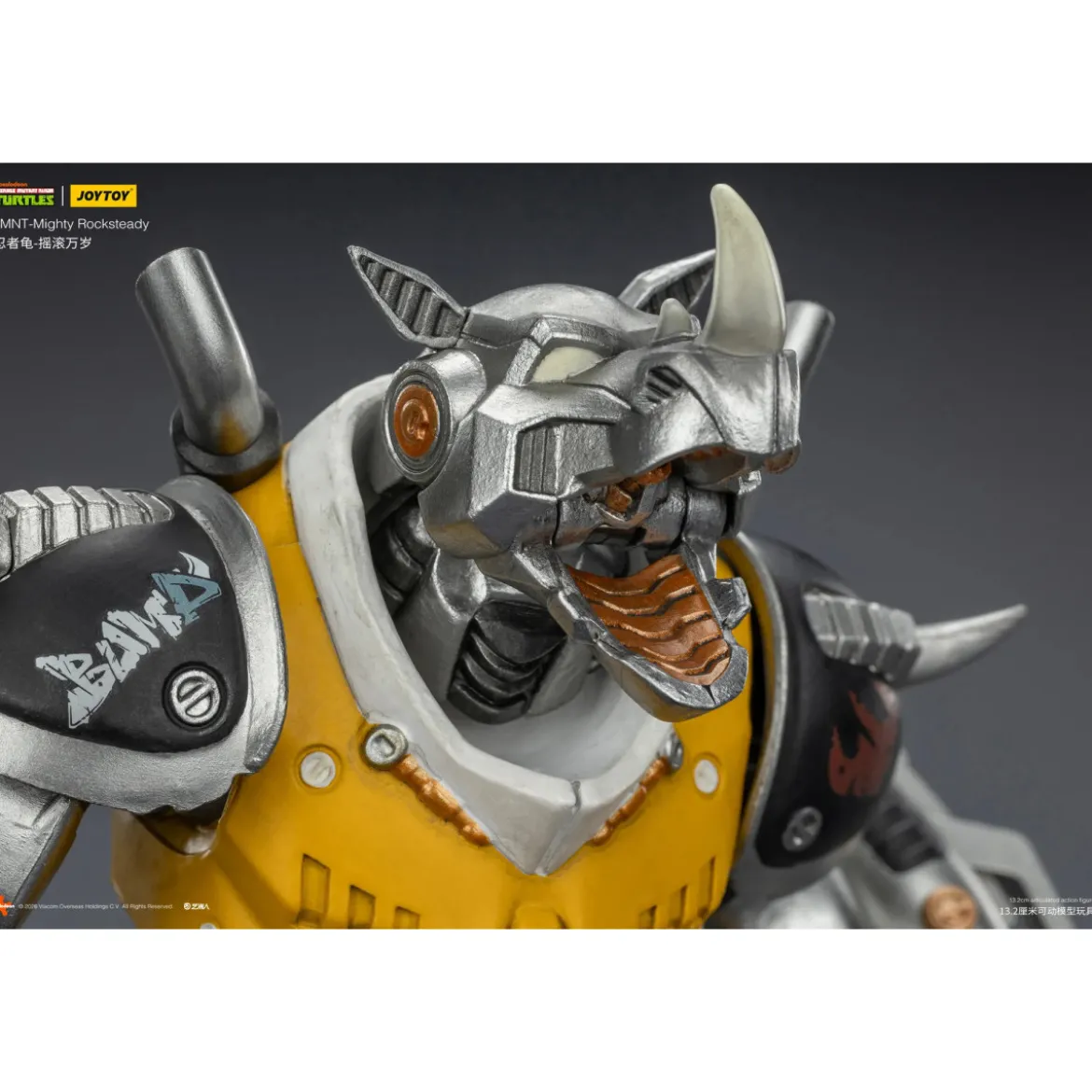 JoyToy TMNT - Mighty Rocksteady - Teenage Mutant Ninja Turtles 1/18
