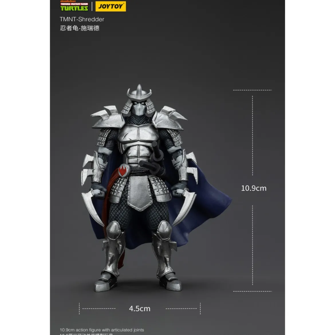 JoyToy TMNT - Shredder- Teenage Mutant Ninja Turtles 1/18