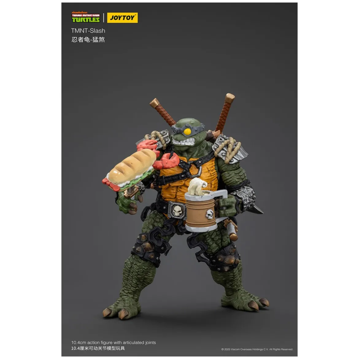 JoyToy TMNT - Slash - Teenage Mutant Ninja Turtles 1/18