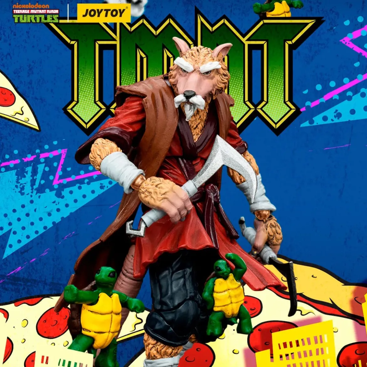 JoyToy TMNT - Splinter - Teenage Mutant Ninja Turtles 1/18