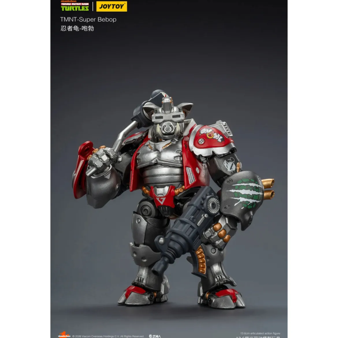 JoyToy TMNT - Super Bebop - Teenage Mutant Ninja Turtles 1/18