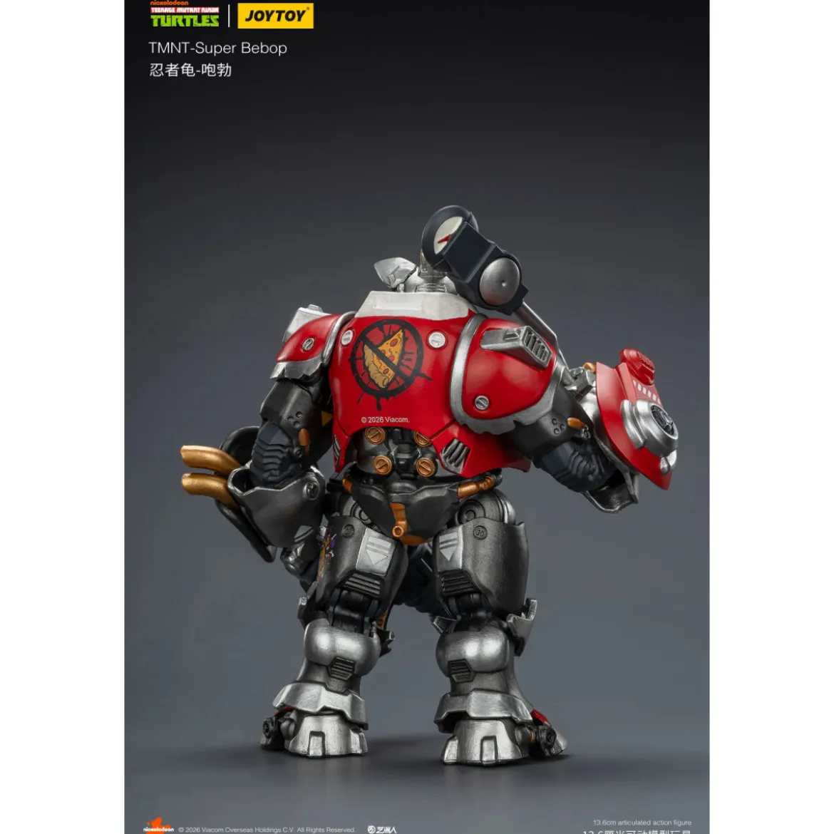 JoyToy TMNT - Super Bebop - Teenage Mutant Ninja Turtles 1/18