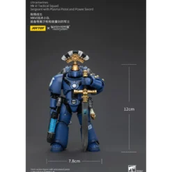 JoyToy - Ultramarines - Legion MKVI Tactical Squad Sergeant with Plasma Pistol and Power Sword 1/18