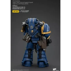 JoyToy - Ultramarines - Legion MKIII Tactical Support Squad Legionary with Heavy Bolter 1/18 - The Horus Heresy