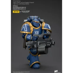 JoyToy - Ultramarines - Legion MKIII Tactical Support Squad Legionary with Heavy Bolter 1/18 - The Horus Heresy