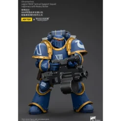 JoyToy - Ultramarines - Legion MKIII Tactical Support Squad Legionary with Heavy Bolter 1/18 - The Horus Heresy