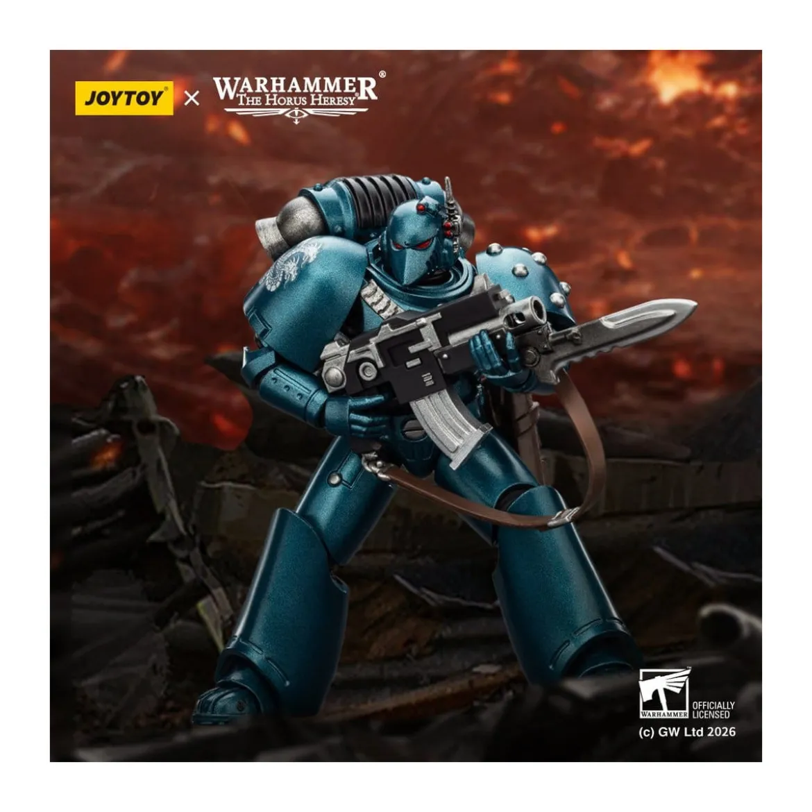 Joytoy - Warhammer - Alpha Legion - MKIV Tactical Legionary - The Horus Heresy