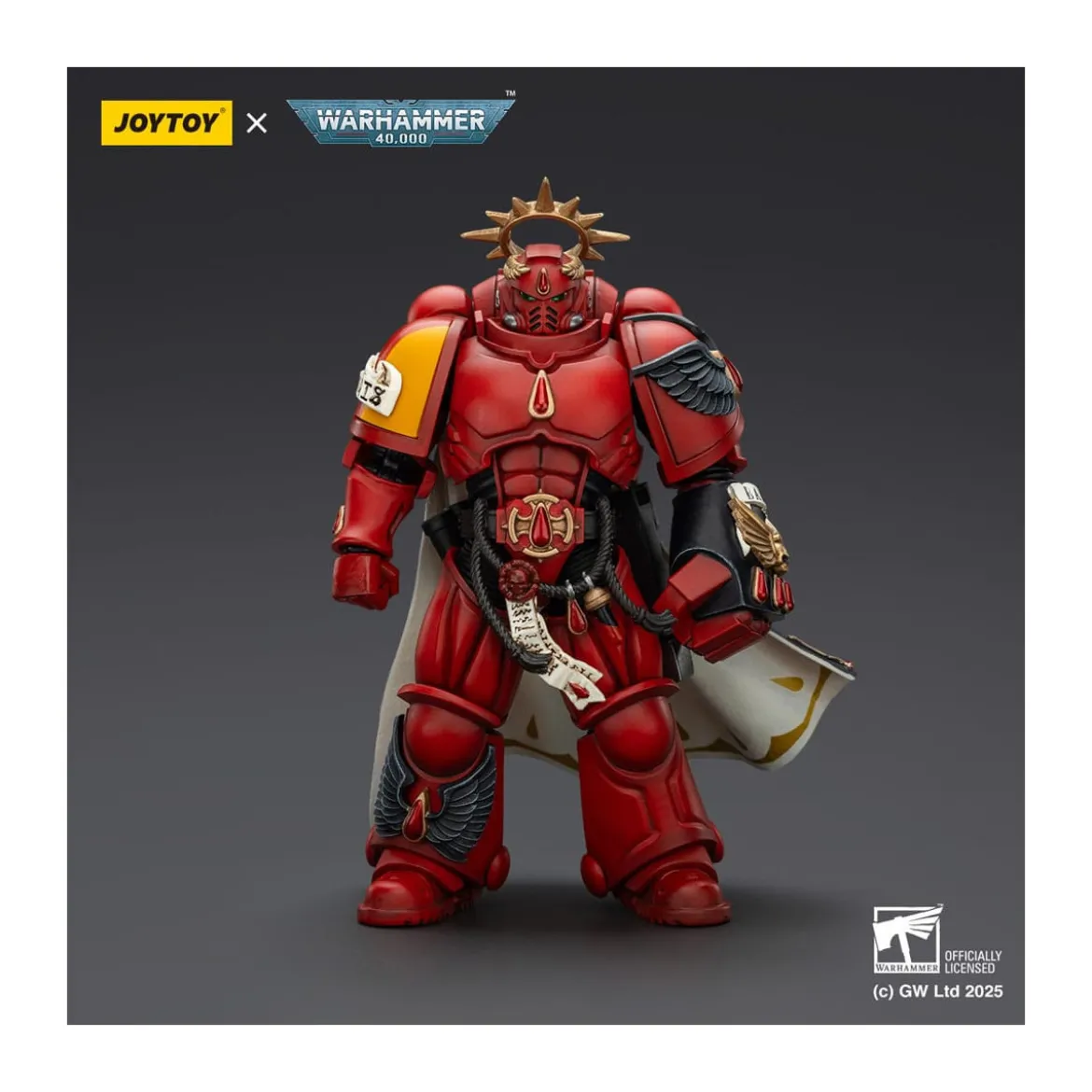 Joytoy - Warhammer - Blood Angels - Captain with Inferno Pistol & Power Fist.