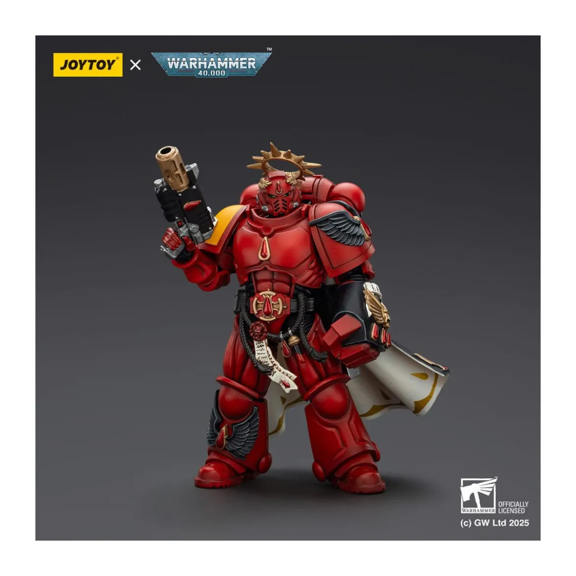 Joytoy - Warhammer - Blood Angels - Captain with Inferno Pistol & Power Fist.