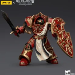 Joytoy - Warhammer - Blood Angels - Crimson Paladins Squad - Crimson Paladin with Iliastus Assault Cannon