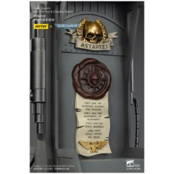 JoyToy - Warhammer 40000 - Dark Angels MkX Helmet & Display Stand 1/1