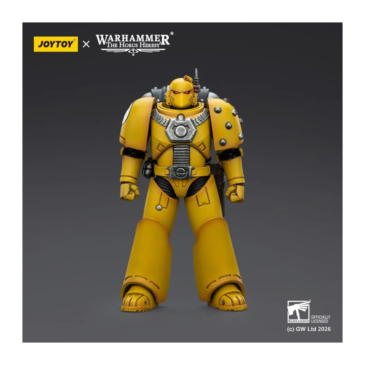 Joytoy - Warhammer - Imperial Fist - MKIV Tactical Legionary - The Horus Heresy