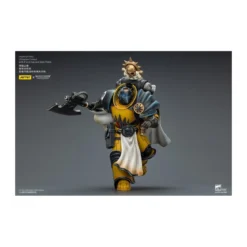 Joytoy - Warhammer - Imperial Fists - Librarian Consul with Force Axe and Bolt Pistol 1/18