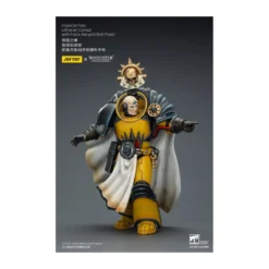 Joytoy - Warhammer - Imperial Fists - Librarian Consul with Force Axe and Bolt Pistol 1/18