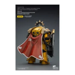 Joytoy - Warhammer - Imperial Fists - Legion Praetor in Tartaros Terminator Armour with Power Sword and Vigil Storm Shield 1/18