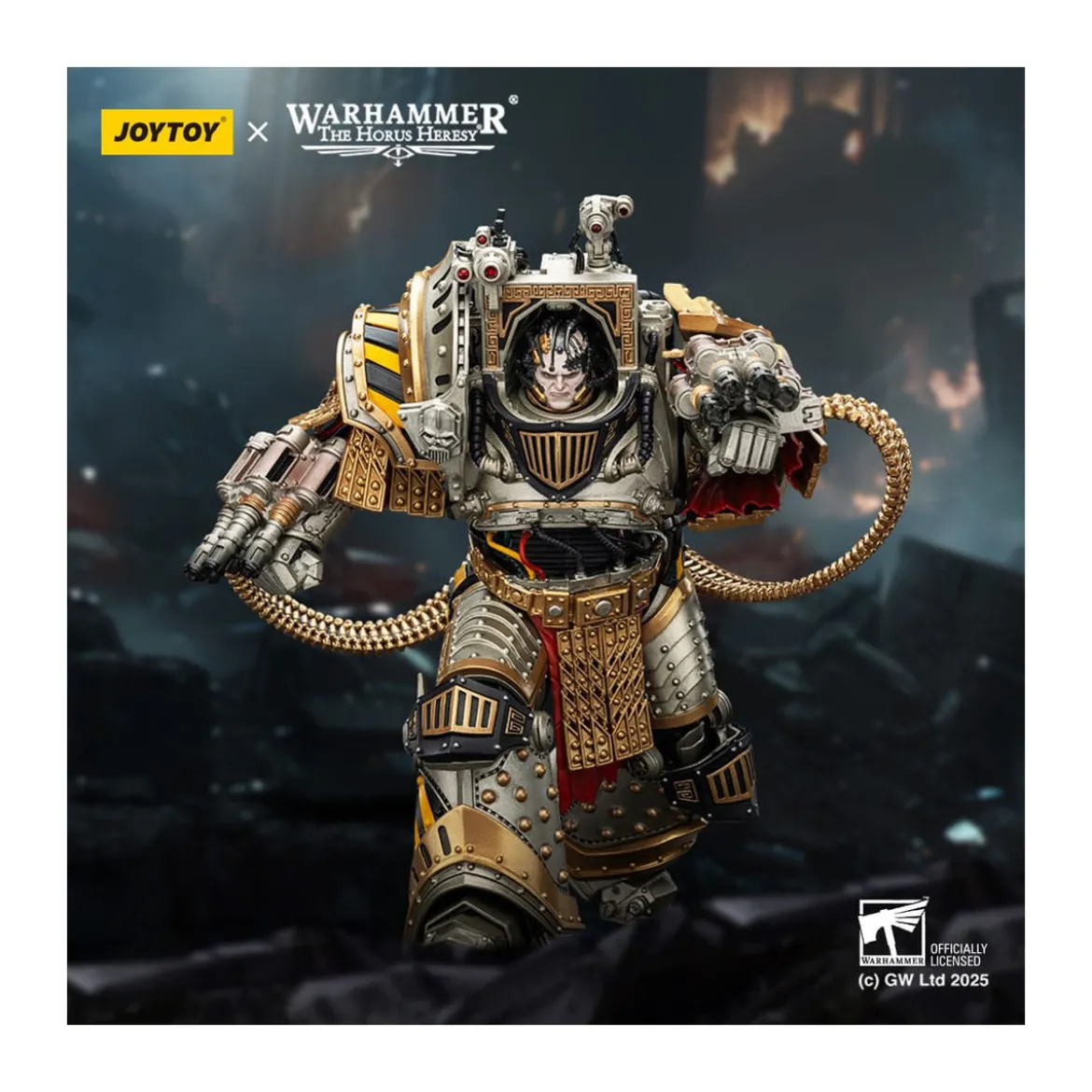 Joytoy - Warhammer - Iron Warriors Perturabo Primarch of the lVth Legion