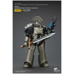 Joytoy - Warhammer - Iron Warriors MKVI Tactical Sergeant with Power Sword and Plasma Pistol