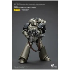 Joytoy - Warhammer - Iron Warriors MKVI Tactical Sergeant with Power Sword and Plasma Pistol