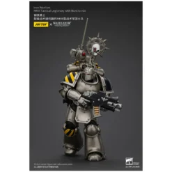 Joytoy - Warhammer - Iron Warriors Mk III Tactical Squad - Mk III Tactical Legionary with Nuncio-Vox 1/18