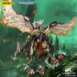 Joytoy - Warhammer - Mortarion Daemon Primarch of Nurgle with Ancient weapons The Lantern and Silence 1/18 - Warhammer 40000