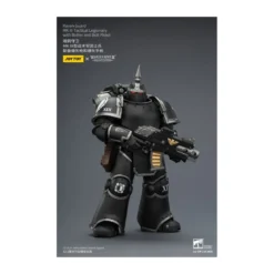 Joytoy - Warhammer - Raven Guard Mk III Tactical Squad - Mk III Tactical Legionary with Bolter and Bolt Pistol 1/18