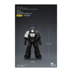 Joytoy - Warhammer - Raven Guard MKVI Tactical Sergeant with Power Sword, Bolter and Plasma Pistol