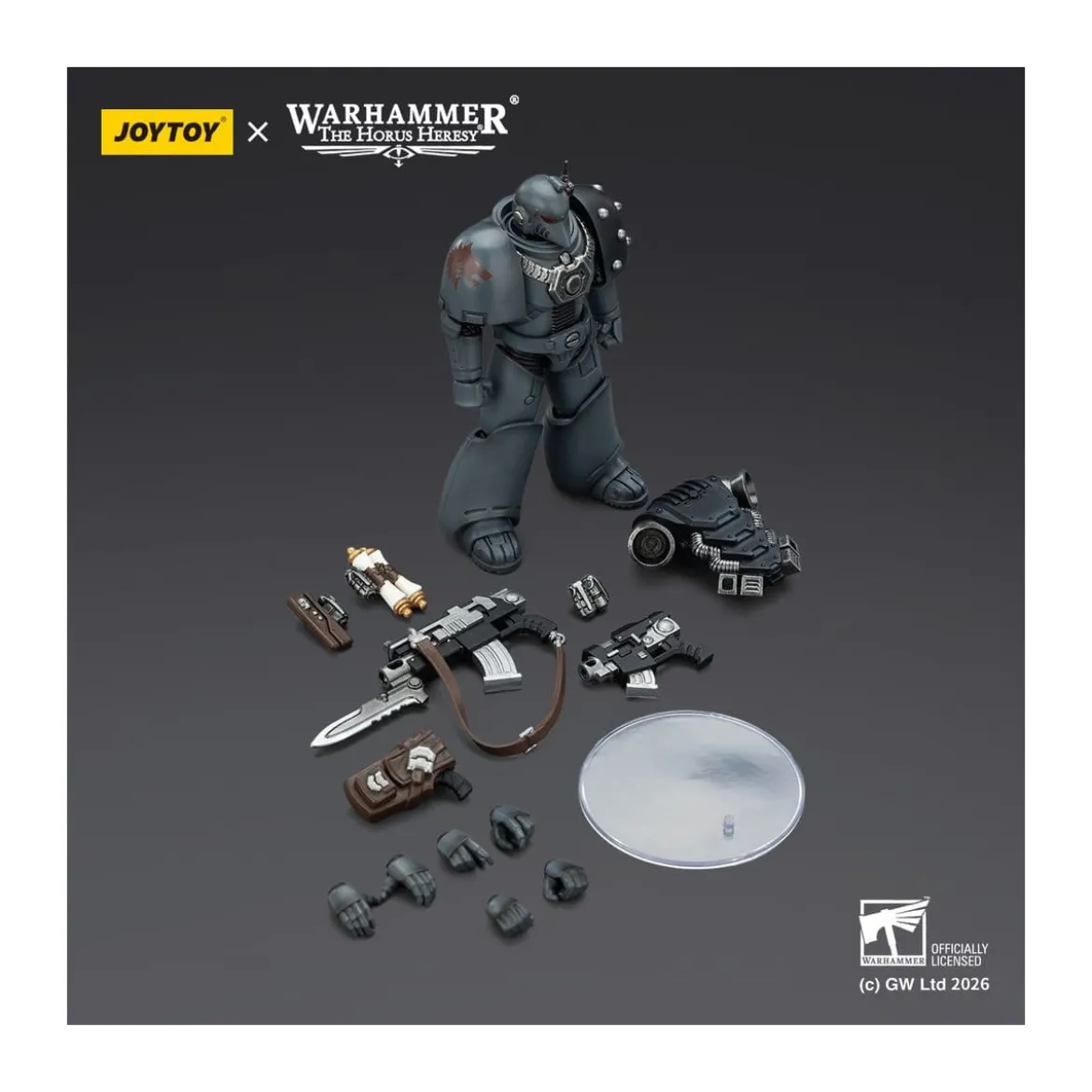 Joytoy - Warhammer - Space Wolves - MKIV Tactical Legionary - The Horus Heresy