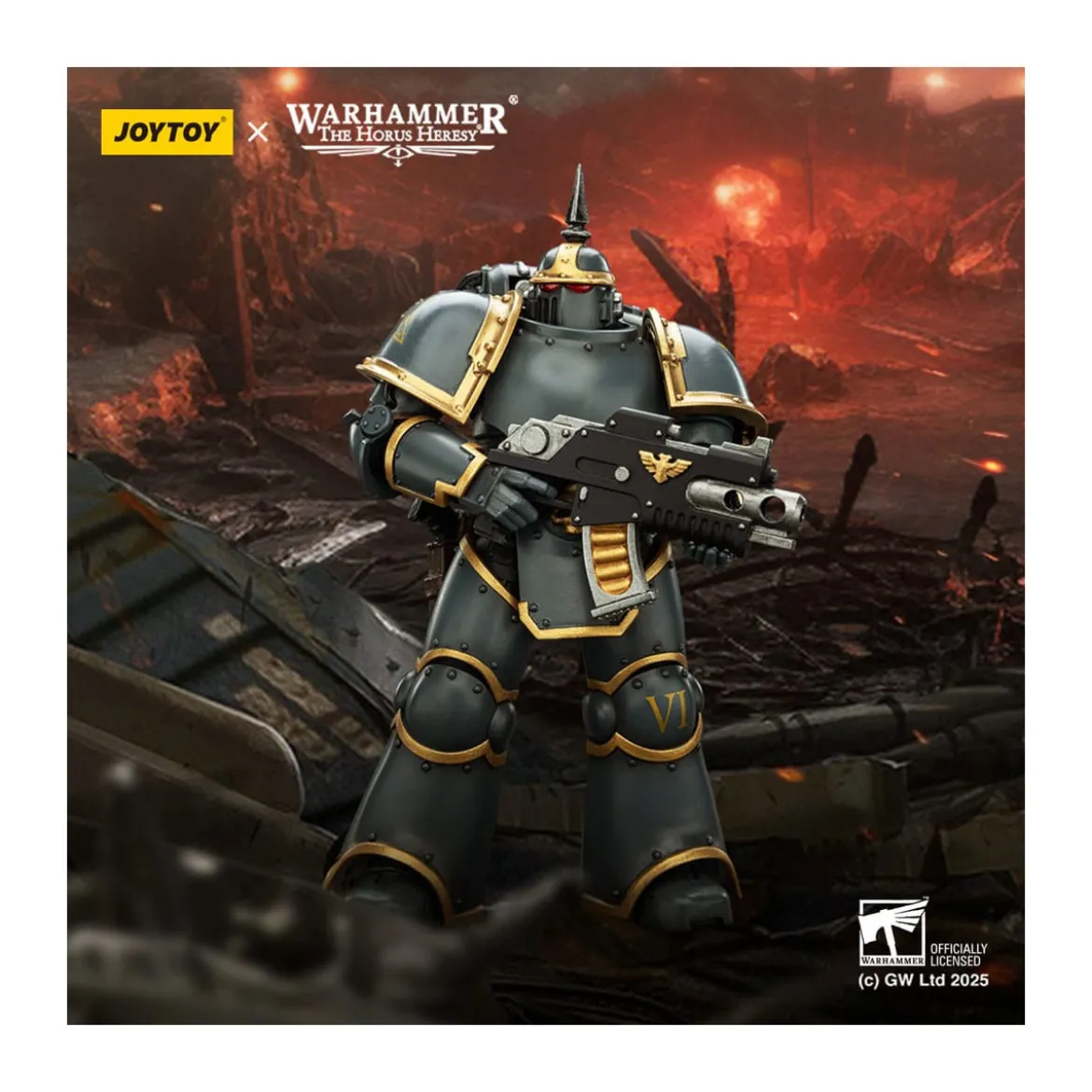 Joytoy - Warhammer - Space Wolves - MK lll Tactical Legionary - The Horus Heresy