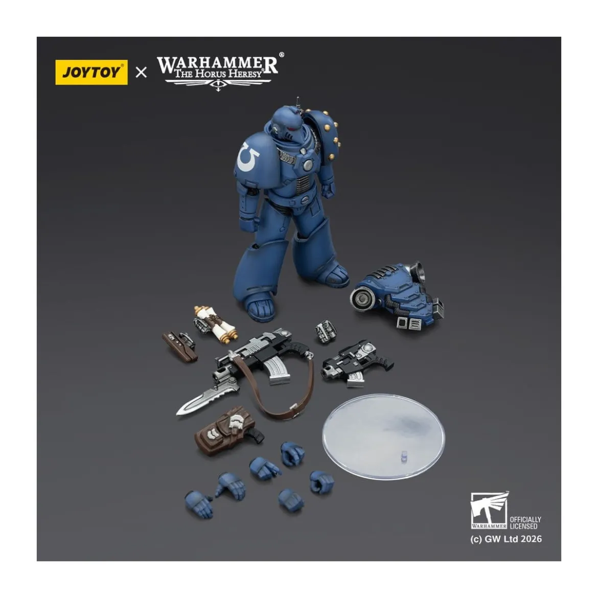 Joytoy - Warhammer - Ultramarines - MKIV Tactical Legionary - The Horus Heresy