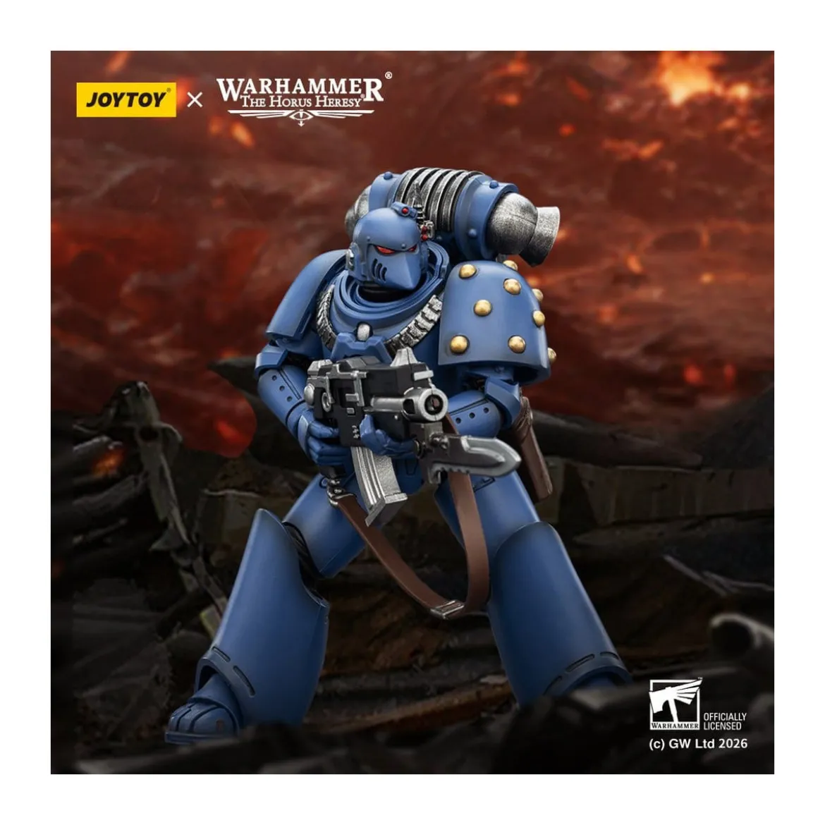 Joytoy - Warhammer - Ultramarines - MKIV Tactical Legionary - The Horus Heresy