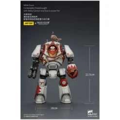 Joytoy - Warhammer - White Scars - Contemptor Dreadnought with Melta Cannon and Gravis power fist - The Horus Heresy