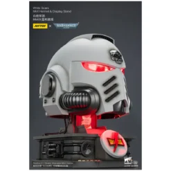 JoyToy - White Scars MkX Helmet & Display Stand 1/1