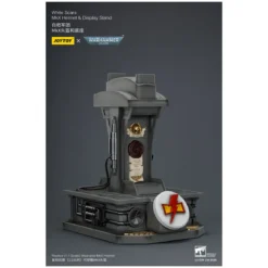 JoyToy - White Scars MkX Helmet & Display Stand 1/1