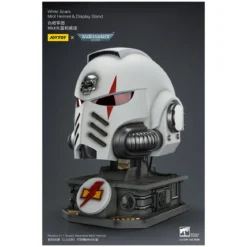 JoyToy - White Scars MkX Helmet & Display Stand 1/1