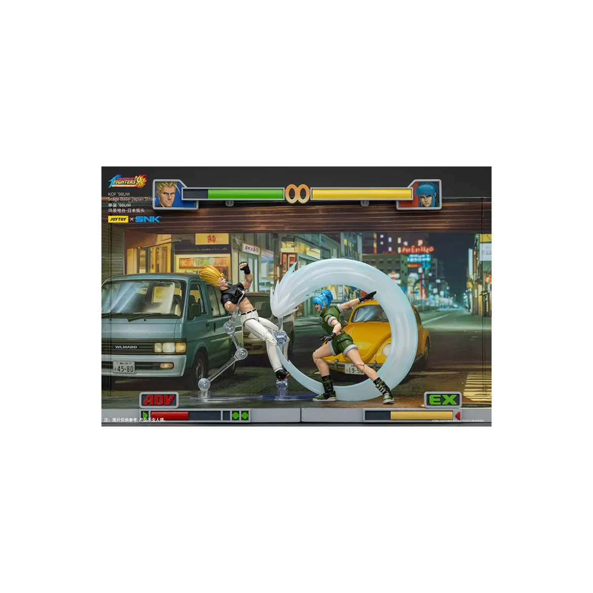 Joytoy X SNK- The King of Fighters 98 UM - Stage Base Japan Street