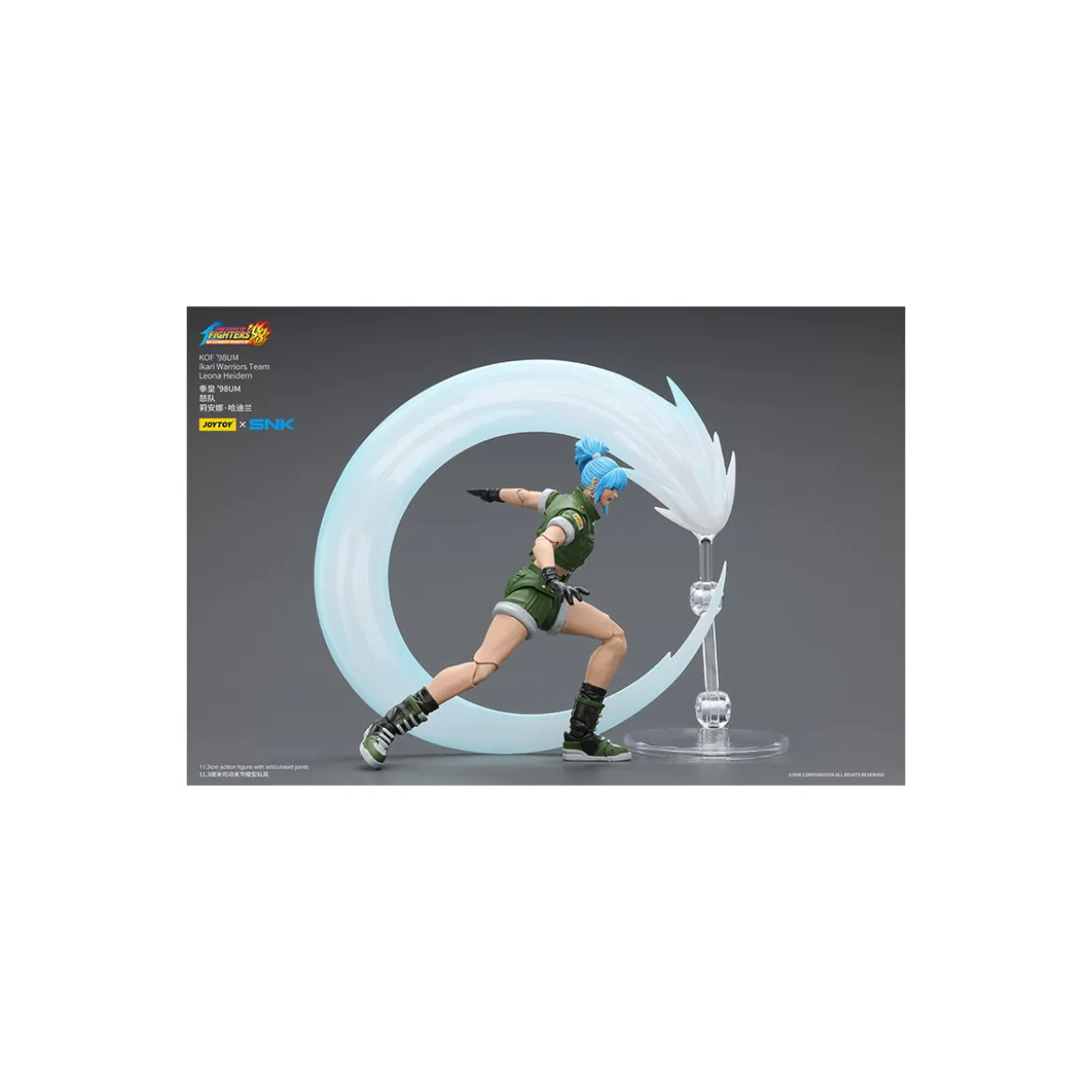 Joytoy X SNK- The King of Fighters 98 UM - Leona Heidern - Ikari Warriors Team