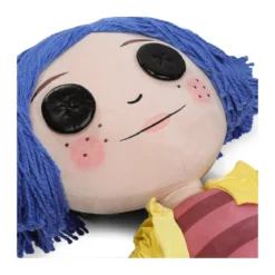 Kidrobot Coraline - Coraline with Button Eyes - Poupée taille reelle 1/1