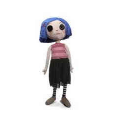 Kidrobot Coraline - Coraline with Button Eyes - Poupée taille reelle 1/1