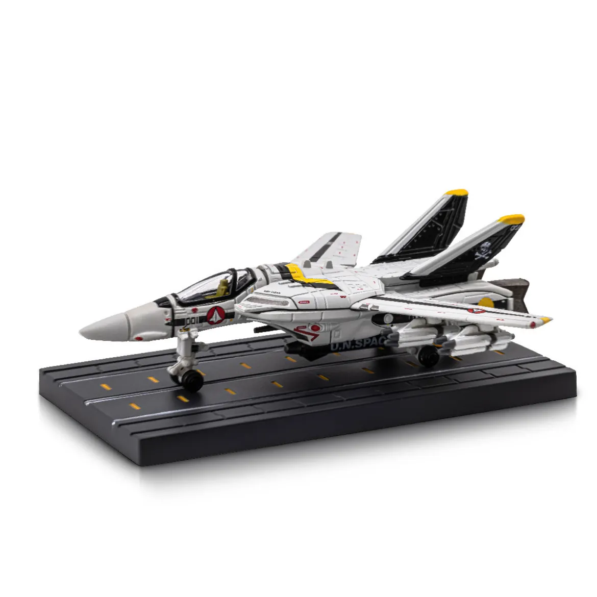 Kids Logic Robotech Veritech VF-1S Fighter Mode Mini Metal 002