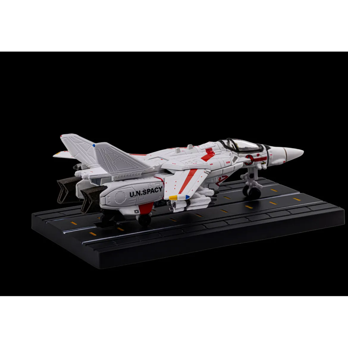 Kids Logic Robotech Veritech VF-1J Fighter Mode Mini Metal 001