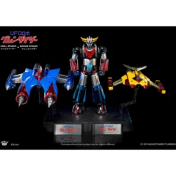 King Arts Diecast Uforobot Grendizer - Marine & Drill Spazer - Venusiak et Fossoirak - Goldorak